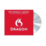 Verpackung des EGS Vokabular LegalPlus für Nuance Dragon Legal Individual