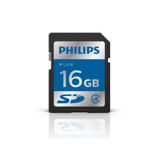 Philips 16 GB Micro-SDHC Speicherkarte • Class 4 Flashspeicher 
